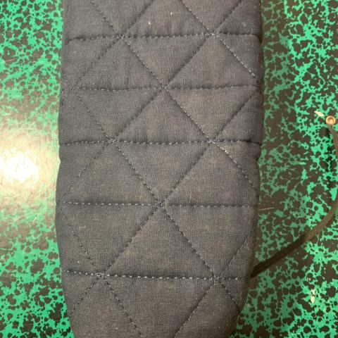 troc de  Manique bleu marine epaisse, sur mytroc