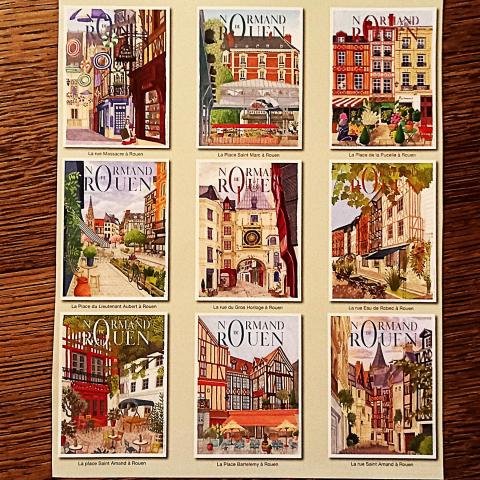 troc de  Affichette 2 "Normand de Rouen"., sur mytroc