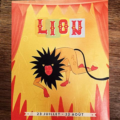 troc de  Affiche astro. "Lion"., sur mytroc