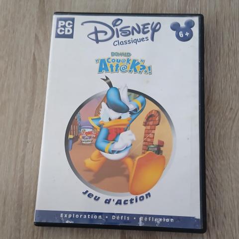 troc de  PC CD Disney Classiques Donald Cou@k Attak jeu d action, sur mytroc