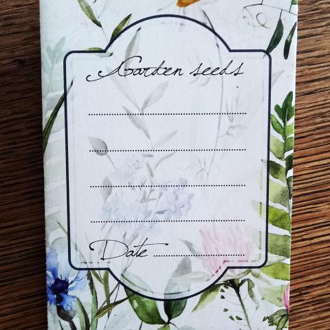 troc de  Carte-lettre à message "Garden seeds"., sur mytroc