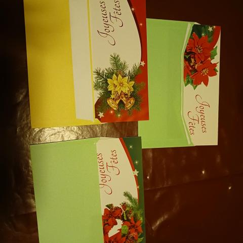 troc de  CARTE VOEUX AVEC ENVELOPPE, sur mytroc