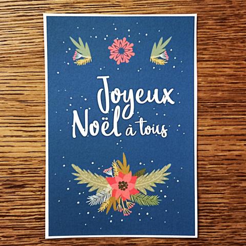 troc de  Carte "Joyeux Noël à tous"., sur mytroc