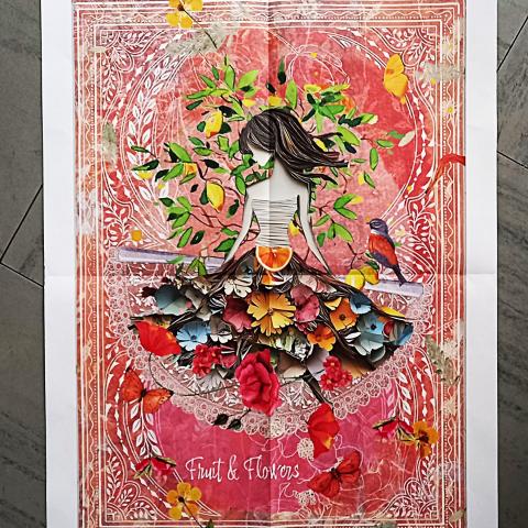 troc de  Poster "Fruit & flowers"., sur mytroc