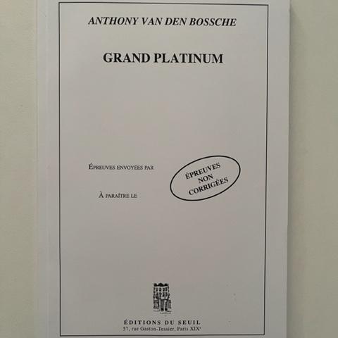 troc de  Grand platinum  -  A. Van Den Bossche, sur mytroc