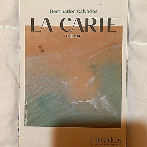 troc de  Carte touristique du Calvados., sur mytroc