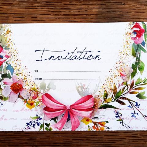 troc de  Carte postale d'invitation., sur mytroc