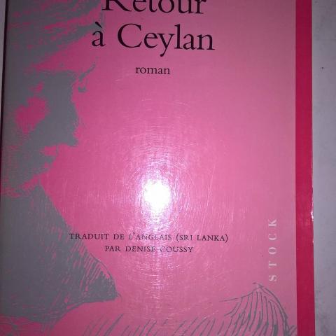 troc de  roman retour a ceylan, sur mytroc