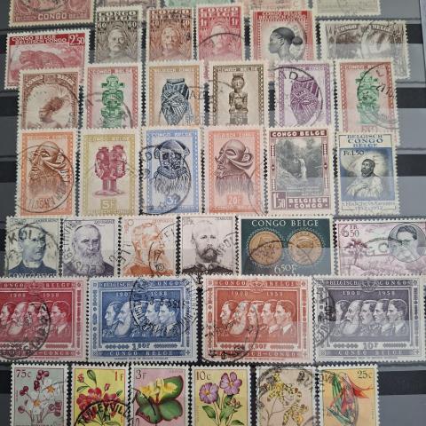 troc de  Echange timbres du Congo Belge contre flyers uniquement, sur mytroc