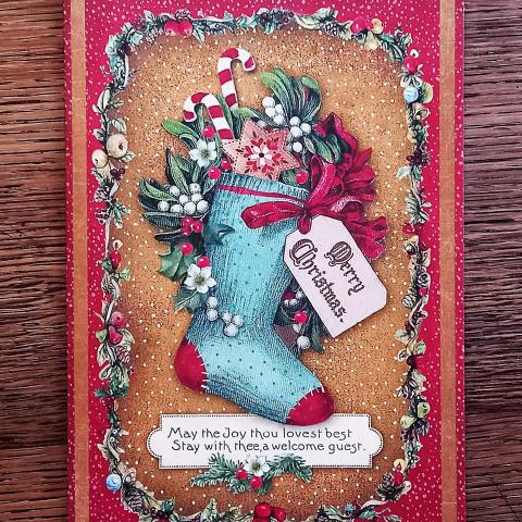 troc de  Carte double "Merry Christmas"., sur mytroc