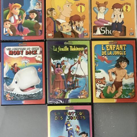 troc de  Lot de 7 dvd enfant, sur mytroc