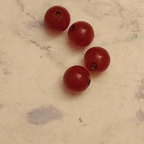troc de  Perles cornaline rouge, sur mytroc