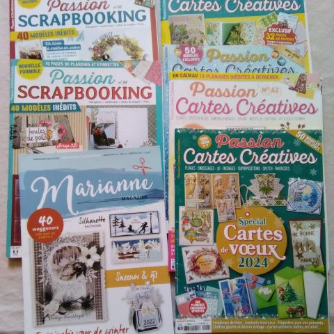 troc de  Lot 7 magasines, scrap/carterie, très bon état, sur mytroc