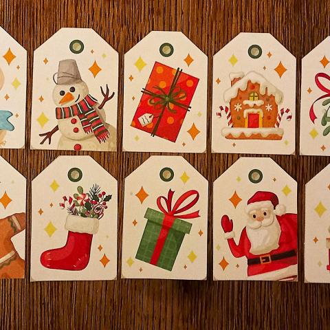 troc de  Etiquettes de Noël., sur mytroc