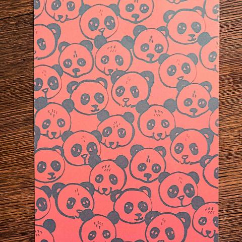 troc de  Papier créatif "Pandas"., sur mytroc