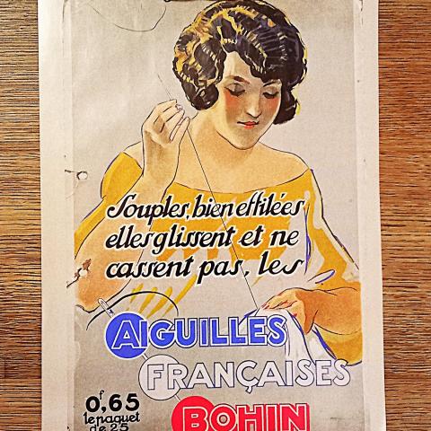troc de  Papier créatif "Aiguilles françaises Bohin"., sur mytroc