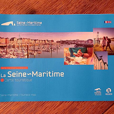 troc de  Carte touristique de la Seine-Maritime., sur mytroc