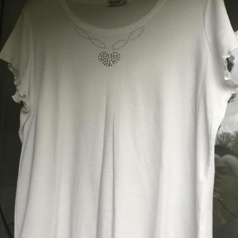 troc de  T-shirt manches courtes blanc taille XL, sur mytroc