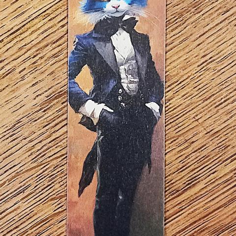 troc de  Marque-page "Chat chic"., sur mytroc