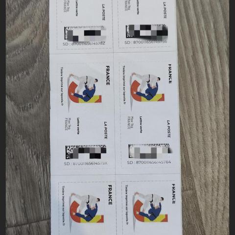 troc de  Reservé Lot de 6 timbres 1 kilo, sur mytroc