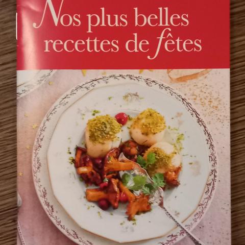 troc de  Livret "Nos + belles recettes de fêtes"., sur mytroc