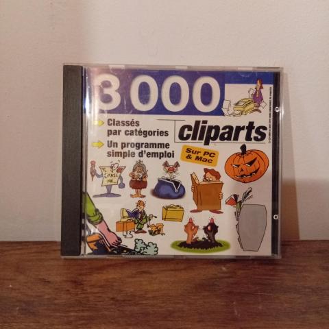 troc de  CD informatique 3000 Clipart, sur mytroc
