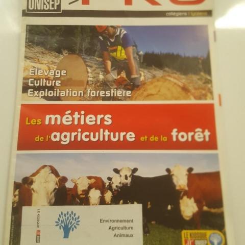 troc de  J'échange magazine ONISEP : "les métiers de l'agriculture", sur mytroc
