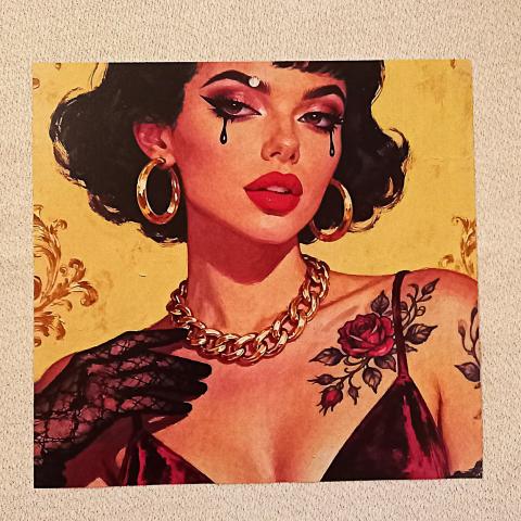 troc de  Affiche "Pin-up"., sur mytroc