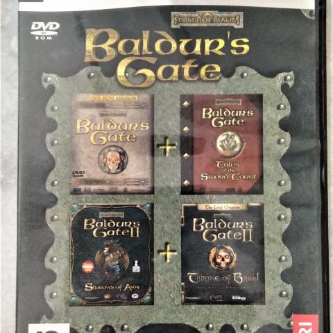 troc de  Jeux PC Coffret DVD Baldur's Gate 1 et 2 avec 2 extensions, sur mytroc