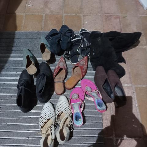 troc de  9 paires de chaussures t36, sur mytroc