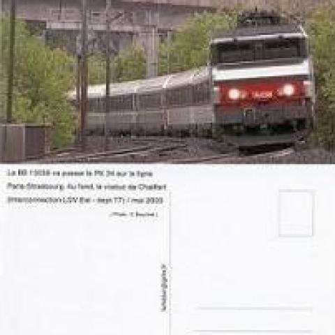 troc de  Carte postale ferroviaire, sur mytroc