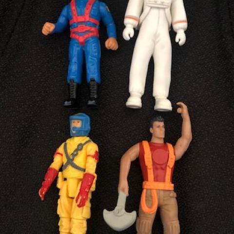 troc de  Lot 4 Figurines Action Man Mini -  Vintage de 1997 à 2003, sur mytroc