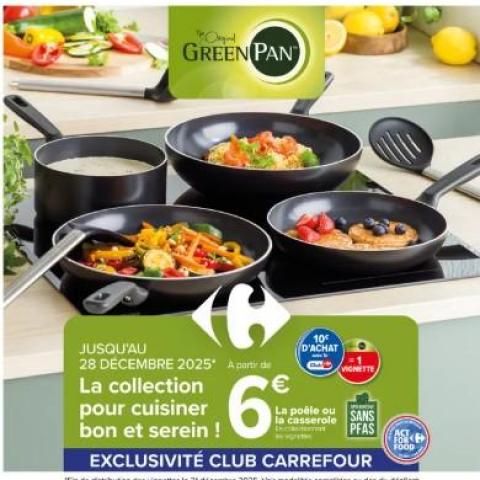 troc de  RECHERCHE vignettes CARREFOUR GREENPAN, sur mytroc