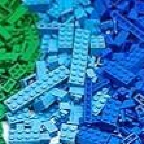 troc de  #Recherche#  briques Legos marrons, vertes ou bleues, sur mytroc