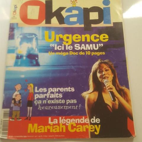 troc de  J'échange magazine OKAPI : "la légende de Mariah Carey", sur mytroc
