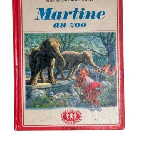 troc de  Livre - Martine au zoo - Vintage Ed. 1963, sur mytroc