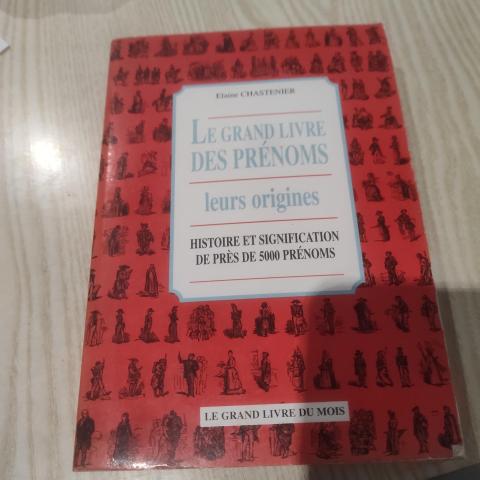troc de  Le grand livre des prénoms, sur mytroc