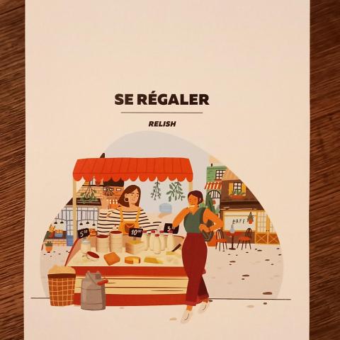 troc de  Affichette "Se régaler"., sur mytroc