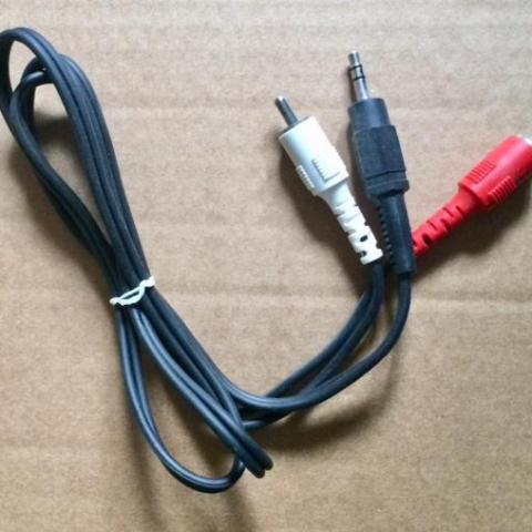 troc de  Câble audio AUX, 3,5 mm mâle vers stéréo RCA mâle, sur mytroc