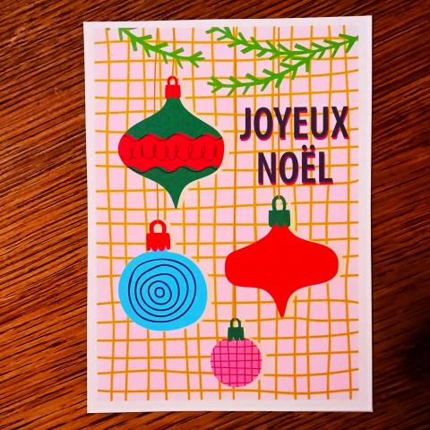 troc de  Carte "Joyeux Noël"., sur mytroc