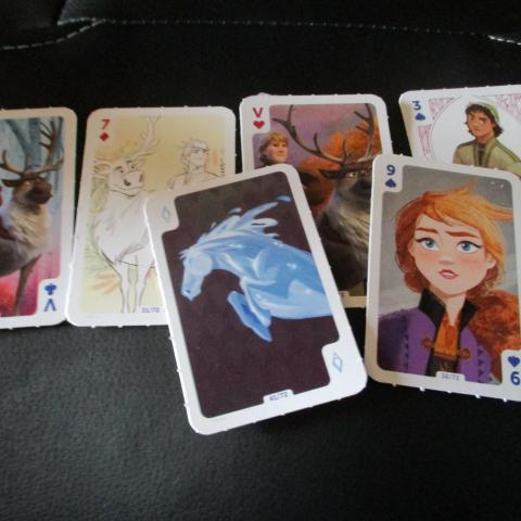 troc de  6 cartes " la reine des neiges II ", sur mytroc