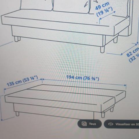 troc de  FAUTEUILCONVERTIBLE, sur mytroc