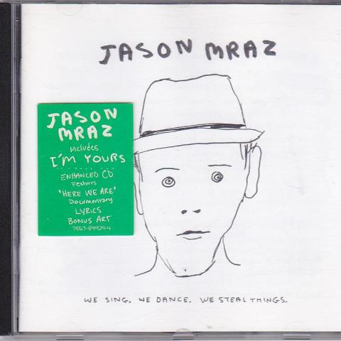 troc de  CD Jason Mraz " we sing, we dance, we steal things ", sur mytroc