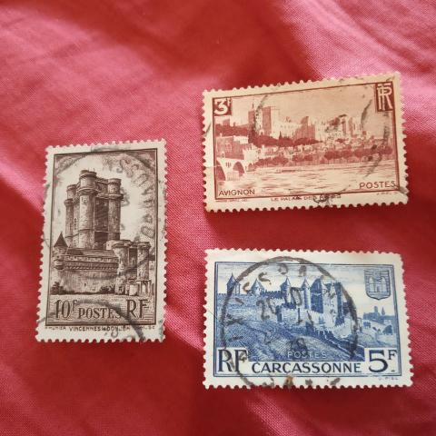 troc de  Réservé Lot timbres ville 1938, sur mytroc
