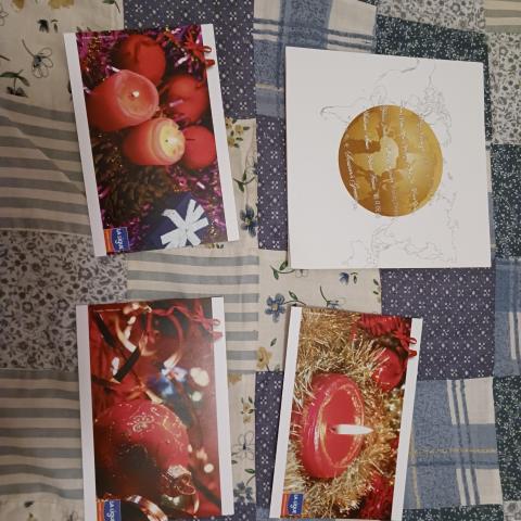 troc de  CARTE VOEUX SANS ENVELOPPE, sur mytroc