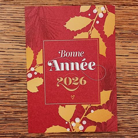 troc de  Carte "Bonne année 2026"., sur mytroc