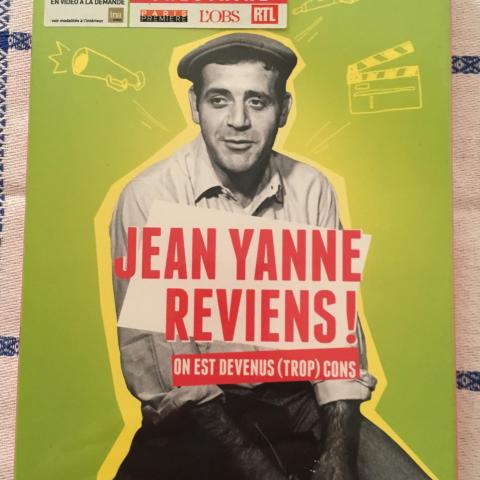 troc de  DVD Jean Yanne Reviens !, sur mytroc