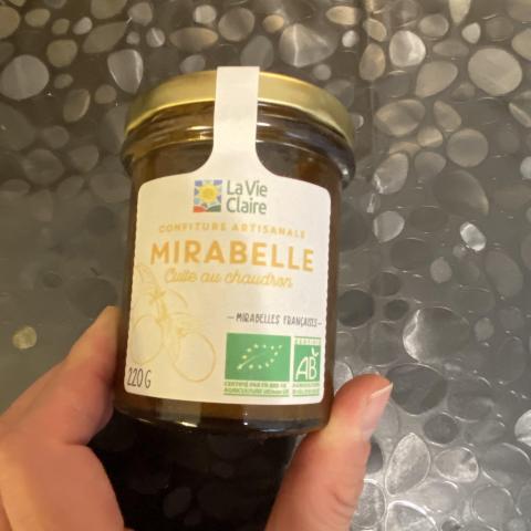 troc de  220 grammes de confiture de mirabelles bio, sur mytroc