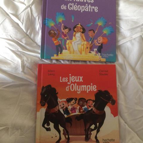 troc de  Les fauves de Cléopâtre + Les jeux d'Olympie de Marc LEVY & Carin, sur mytroc