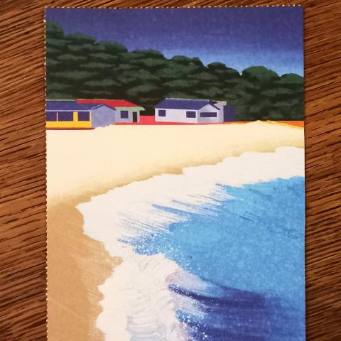 troc de  Carte postale "La plage"., sur mytroc